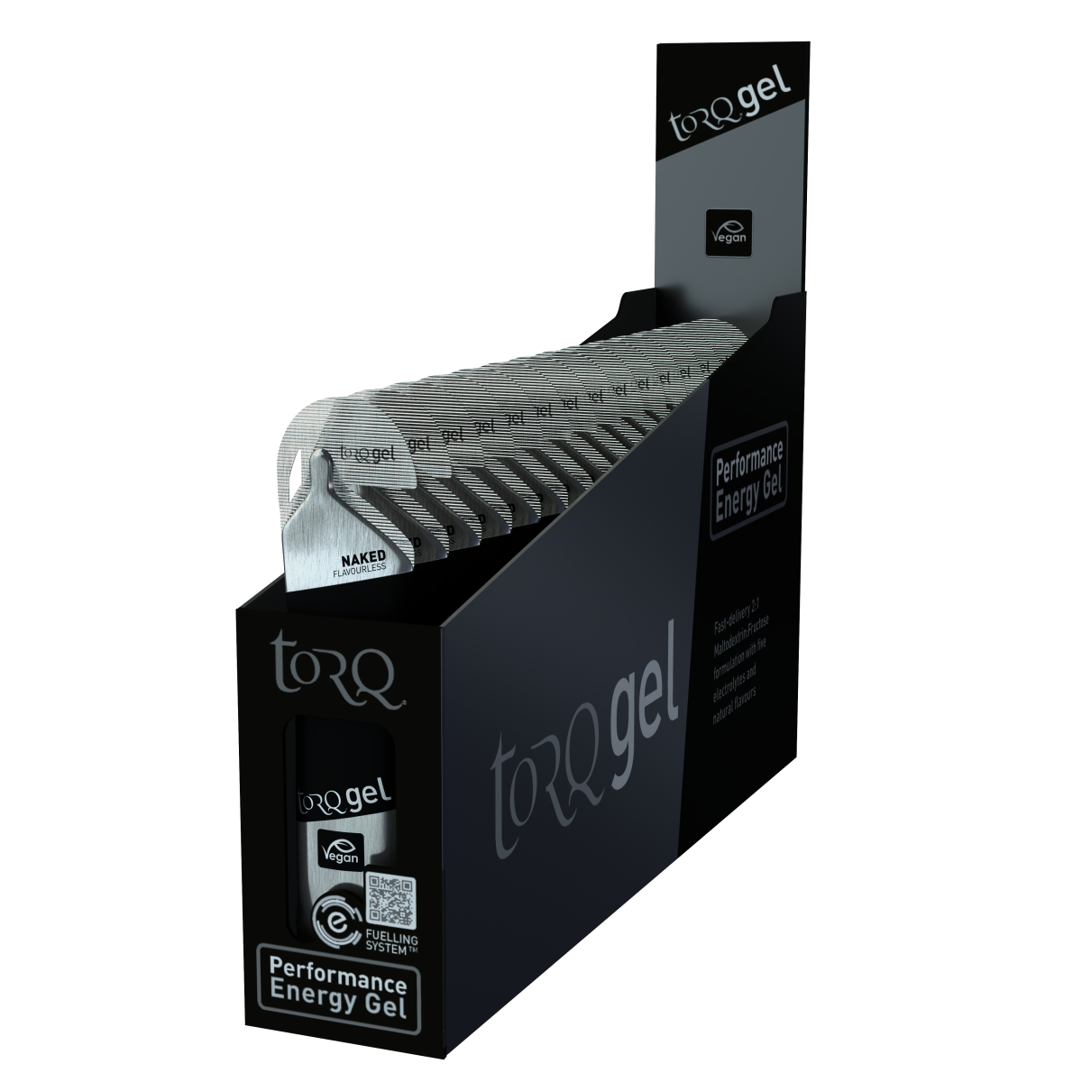 Naked Flavourless Energy Gel 15pk