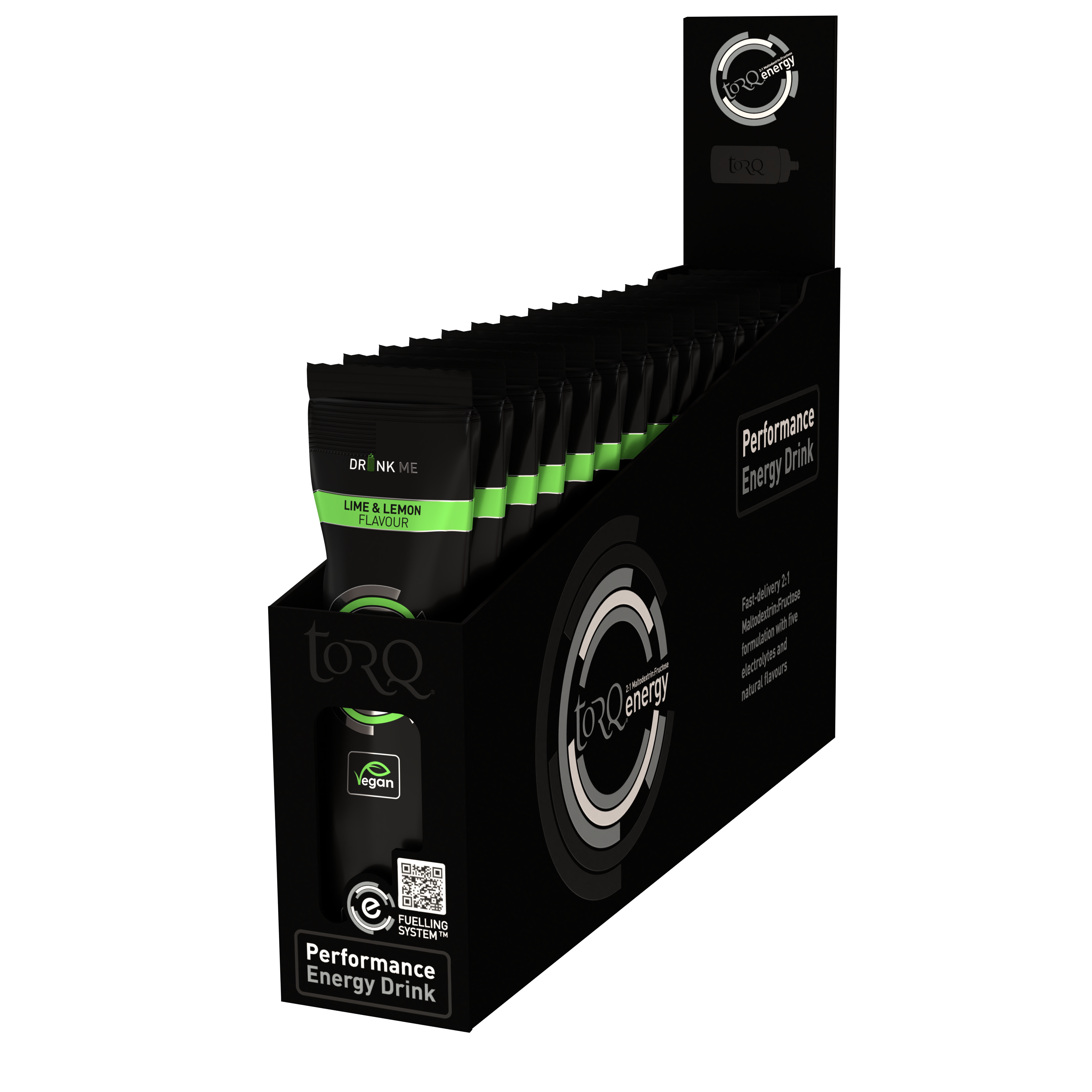 Lime & sitron smak TORQ Energy - Bilde 3