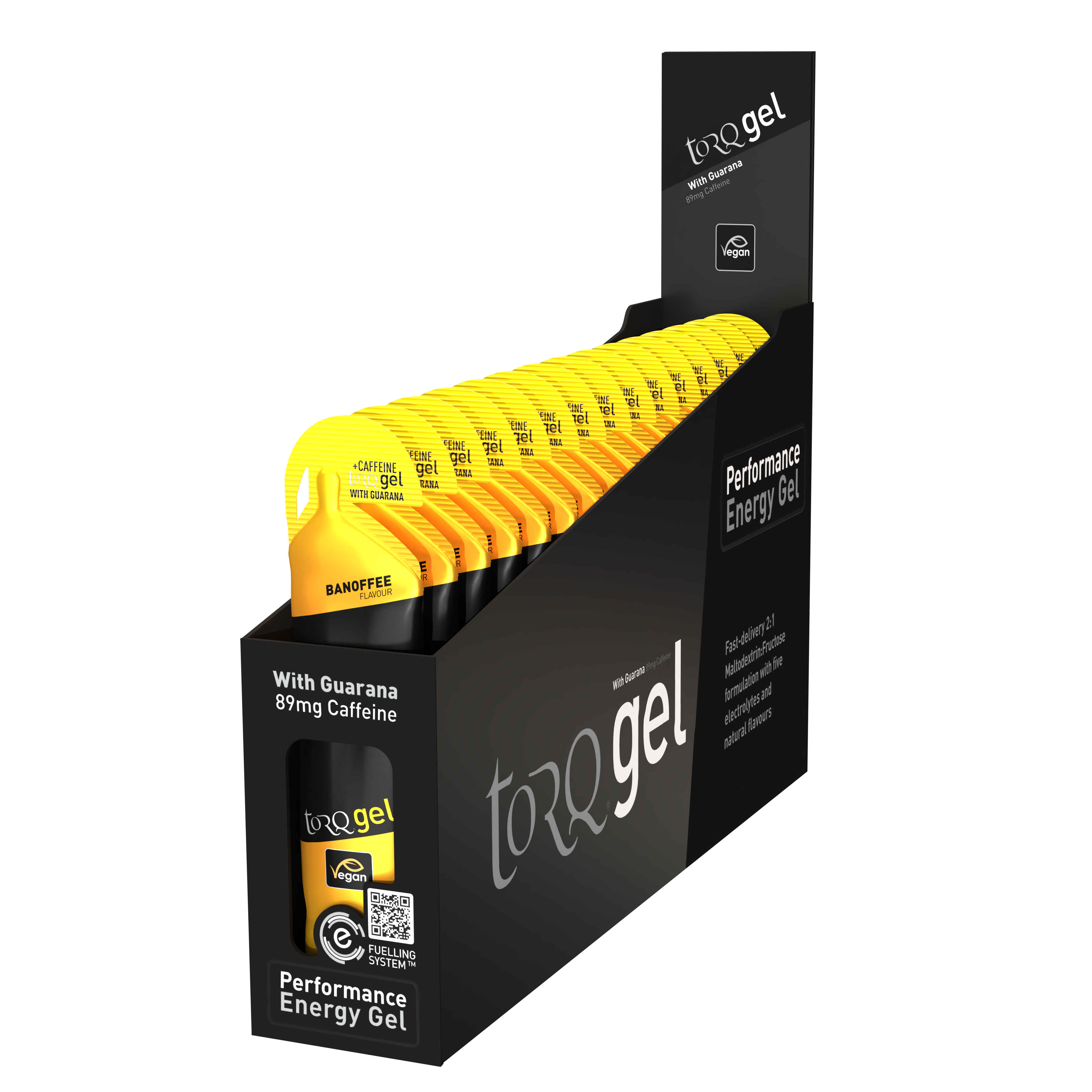 Banoffee (med Guarana) Energy Gel 15pk