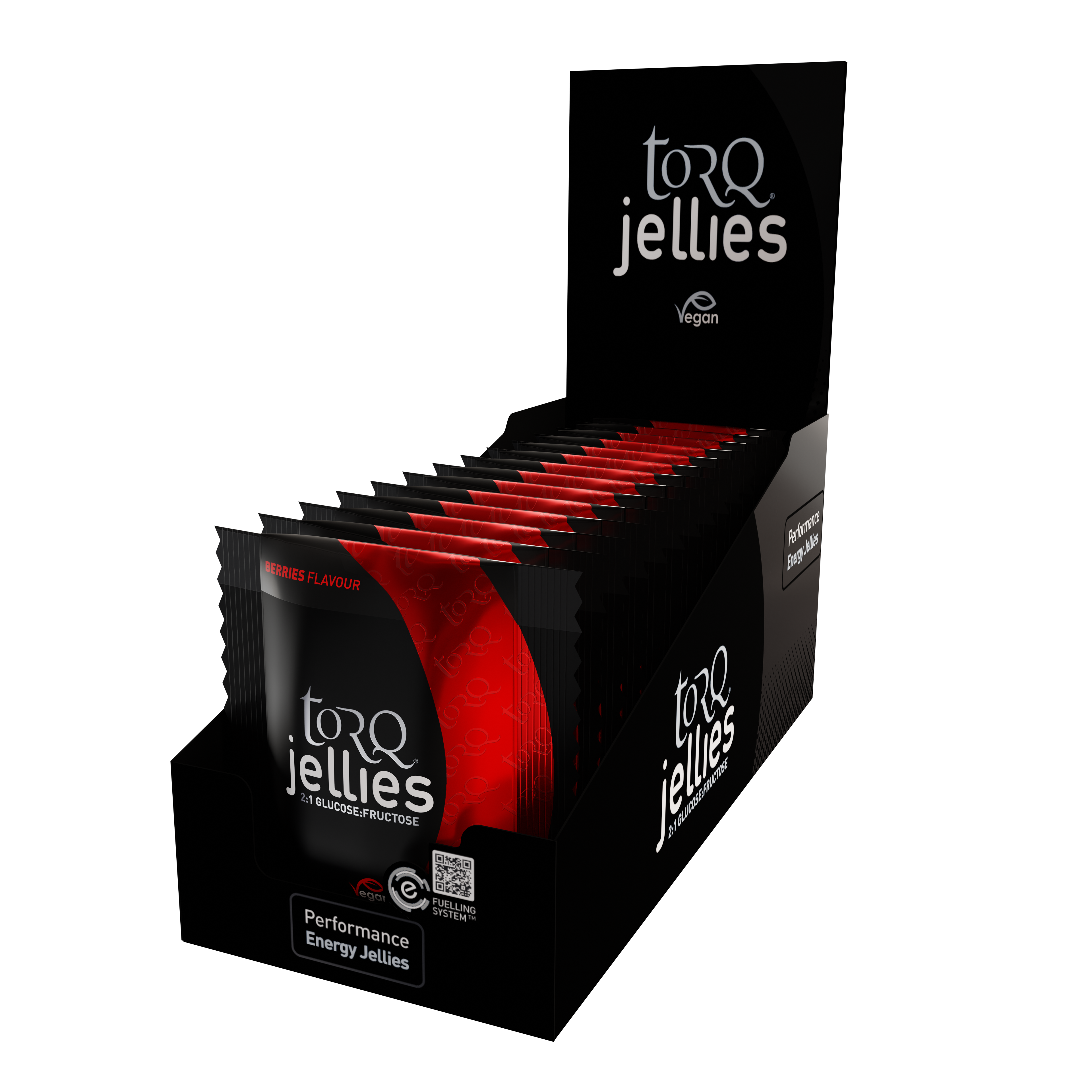 Berries Energy Gele topper 15pk